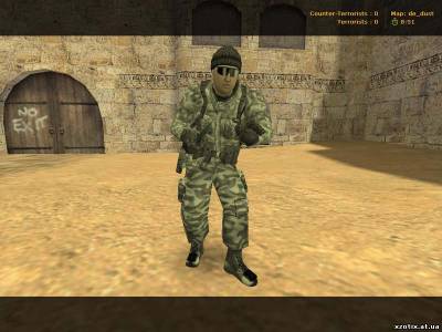 Модель террориста Arctic with Sunglasses для cs 1.6