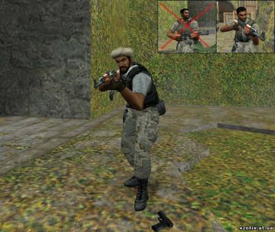 Модель террориста Arab Guerilla для cs 1.6