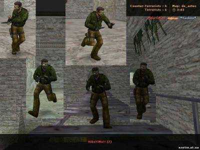 Модель террориста Artic Зебра для cs 1.6