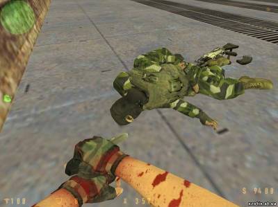 Модель террориста Army Terrorist для cs 1.6