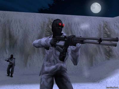 Модель террориста Arctic with mask and nvg для cs 1.6