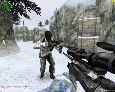 Модель террориста Арктик с ПНВ для cs 1.6