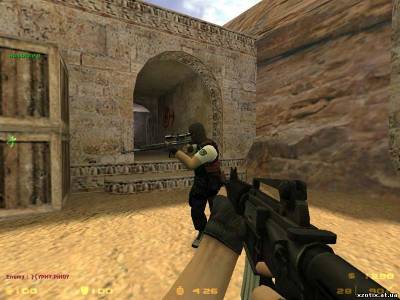 Модель террориста Barry Burton Re-Skin для cs 1.6