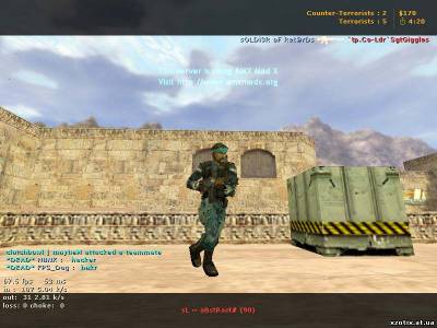Модель террориста Arctic Guerilla для cs 1.6