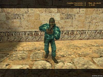 Модель террориста Blue Urban Arctic для cs 1.6