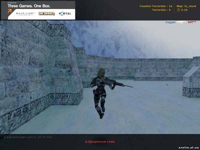 Модель террориста Female Arctic для cs 1.6