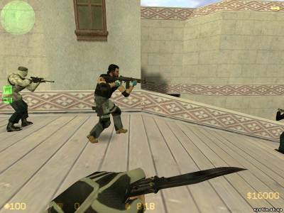 Модель террориста Casual Guerilla для cs 1.6