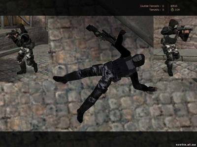 Модель террориста Dark Hood Arctic для cs 1.6