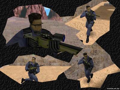 Модель террориста Disguised Leet для cs 1.6