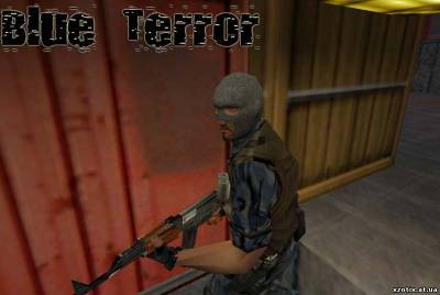 Модель террориста Blue Terror для cs 1.6