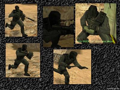 Модель террориста Disguised Arctic для cs 1.6