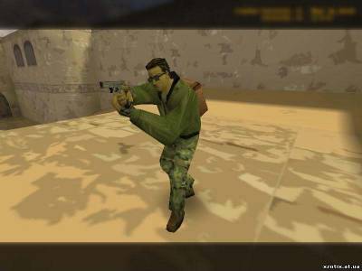 Модель террориста Camo Leet для cs 1.6