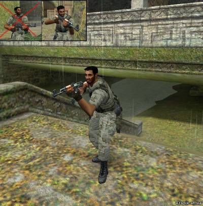 Модель террориста Fighter leet для cs 1.6
