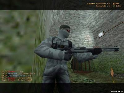 Модель террориста Extreme Arctic Avenger для cs 1.6