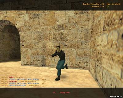 Модель террориста Black & Blue для cs 1.6