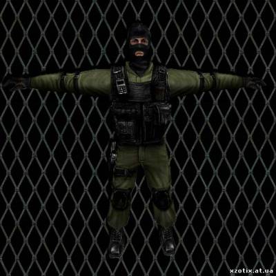 Модель террориста Disguised Terror для cs 1.6