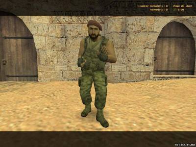 Модель террориста Guerilla (boots) для cs 1.6