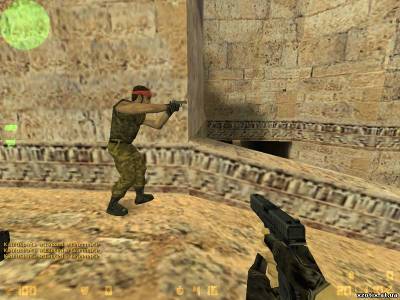 Модель террориста Guerrilla replacement v.2 для cs 1.6