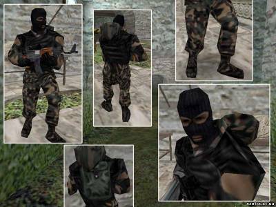 Модель террориста Jungle Arctic  для cs 1.6