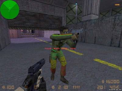 Модель террориста Gangsta L33t для cs 1.6