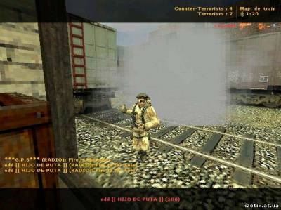 Модель террориста Kfu's CZ Artic Camo для cs 1.6