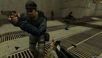 Модель террориста Leet Blue camo для cs 1.6