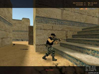 Модель террориста Guerilla modern для cs 1.6