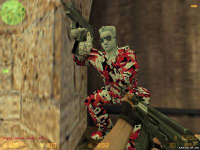 Модель террориста Leet-retexture-ледяная башка для cs 1.6