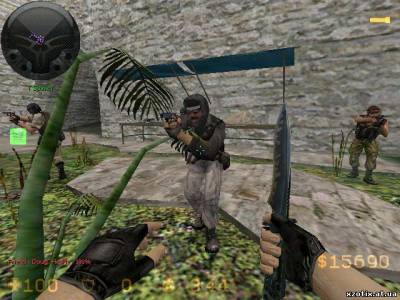 Модель террориста Leet Dark Camouflage для cs 1.6