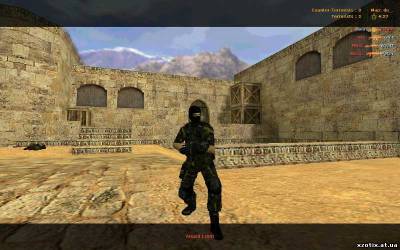 Модель террориста Green camo для cs 1.6