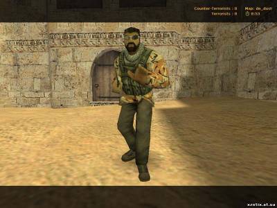 Модель террориста Middle-East Extremists Leet для cs 1.6