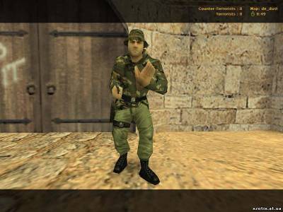 Модель террориста North American Militia для cs 1.6