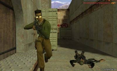 Модель террориста Leet transparent glasses для cs 1.6