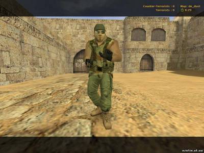 Модель террориста Mercenaries Arctic для cs 1.6