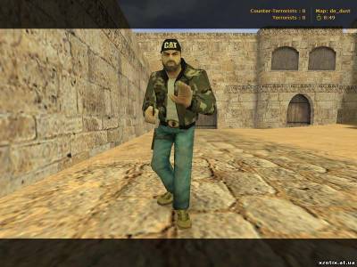 Модель террориста North American Militia (Leet) для cs 1.6