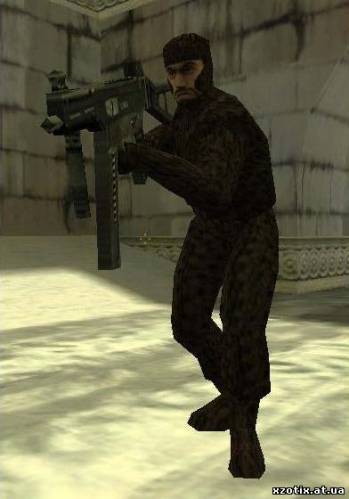 Модель террориста Monkey Guerilla для cs 1.6