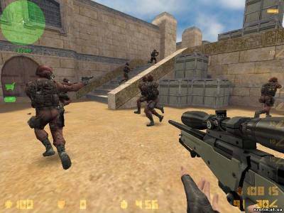 Модель террориста Red terror для cs 1.6