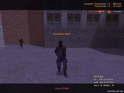 Модель террориста Night Ops. Tactical для cs 1.6