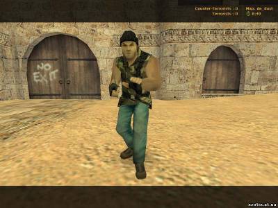 Модель террориста North American Militia (Guerilla) для cs 1.6