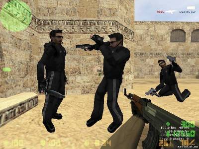 Модель террориста Leet Адидас для cs 1.6
