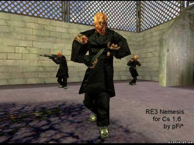 Модель террориста Nemesis для cs 1.6