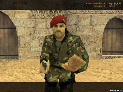 Модель террориста North American Militia для cs 1.6