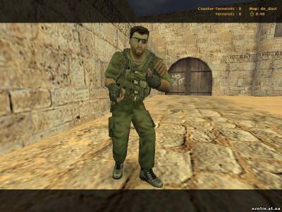 Модель террориста Leet (kevlar west) для cs 1.6