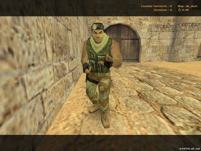 Модель террориста Mercenaries Leet для cs 1.6