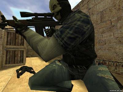 Модель террориста Skullhead для cs 1.6