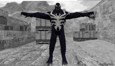 Модель террориста Venom, из человека паука для cs 1.6