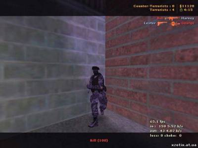 Модель террориста Tactical Assasins Guerilla для cs 1.6