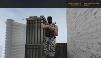 Модель террориста Terror hair для cs 1.6