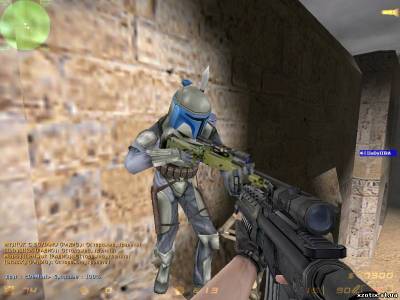 Модель террориста Star Wars Jango Fett для cs 1.6