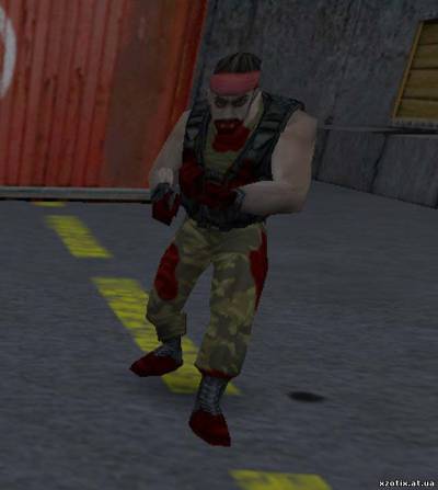 Модель террориста Vampire Guerilla для cs 1.6